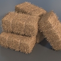 Hay stack hay stack hay stack weed stack hay stack hay stack hay stack turf low face number low model simple model game video level super realistic 3d model