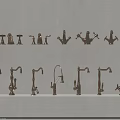 Brass Faucet Collection With Multiple Designs For Home Decor And Renovation