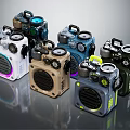 Stylish Portable Speakers With Multiple Colors Compact Design And Modern Features