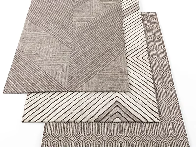 Square carpet 3d model