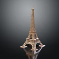 Modern Eiffel Tower Eiffel Tower 3d model