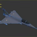 Fighter Next Generation Aircraft Fighter Attack Aircraft Bomber 3d model