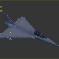 Fighter Fighter Next Generation Aircraft Fighter Fighter Attack Aircraft Bomber 3d model