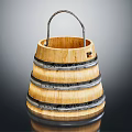 Modern bucket 3d model
