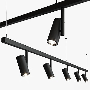 Pista M u00e9dard 42 spotlights 3d model