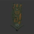 Military Armored Vehicle with Camouflage Paint Turret Protective Cage and Bulldozer Blade