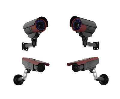 Modern Camera Security Camera 3d model