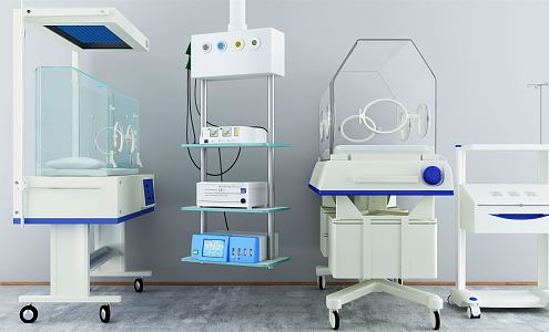 Modern Medical Equipment 3d model