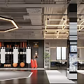 Modern Fitness Gym Interior With Punching Bags Fitness Balls And Spacious Workout Area