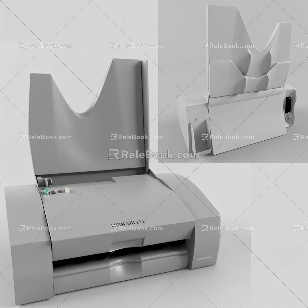 Modern Printers 3d model