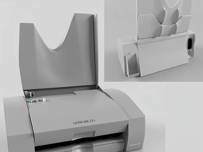 Efficient Multifunction Office Printer For Scanning Printing And Document Handling 3d model