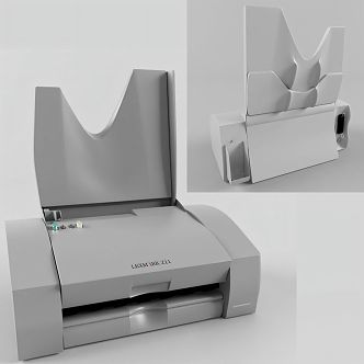 Modern Printers 3d model