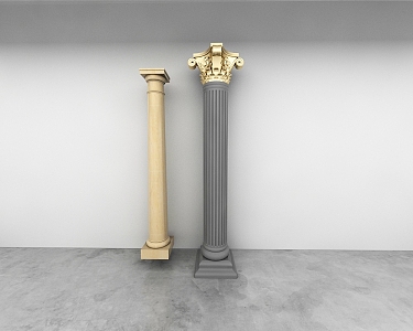 Roman Column 3d model