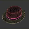 Classic Black Bowler Hat With Black Band Stylish Accessory For Daily Wear