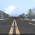 Modern Industrial Factory Facility With Spacious Interior High Ceilings And Metal Structure