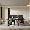 Modern Restaurant 3d model
