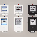 CINT Electricity Meters In White And Black With Various Designs