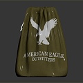 Modern Bag American Eagle Leather Bag Leather Bag Satchel 3d model