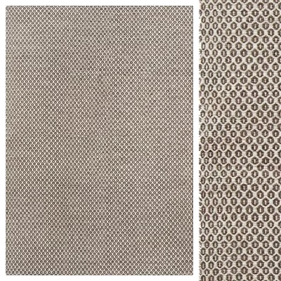 Modern Square Area Rug Featuring Intricate Geometric And Circular Patterns For Living Room 3d model