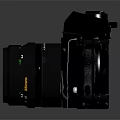 DSLR Camera Card Machine Digital Camera Digital Camera Photographic Equipment 3d model