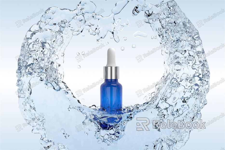 Modern Skin Care Ring-shaped Water Flower Hydrating Essence model