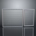 Sturdy Metal Mesh Equipment Panels With Frame And Grid Design For Industrial Use