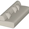 Modern Multiplayer Sofa 3d model