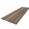 Stone Wood Planks with Diverse Colors and Textures for Interior Flooring Use
