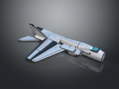 Detailed Modern Spacecraft Model Design For Astronomy And Space Exploration 3d model