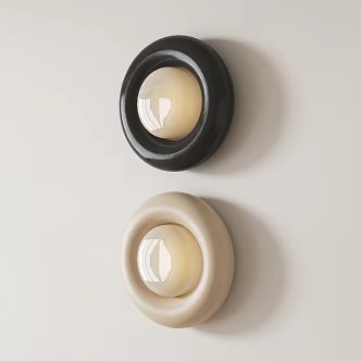 Modern medieval wall lamp 3d model