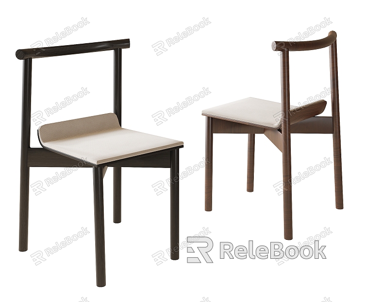 Dining Chair Single Chair Leisure Chair model