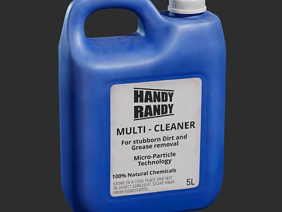 Handy Bandy Multi Cleaner For Grease Dirt And Microparticle Removal 100 Natural 5L 3d model