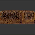Exquisite Hand Carved Wooden Box For Storing Clothing Accessories And Jewelry