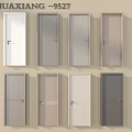 Modern Swing Doors with Various Colors and Designs for Home Interior Decoration