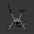 Modern Exercise Bike With Adjustable Handlebars Comfortable Seat And Stable Base 3d model