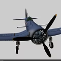 Vintage Passenger Airplane With Propeller Gray Body Landing Gear Down And Star Emblem On Wings