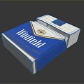 Winfield Blue And White Cigarette Pack With Filter Cigarettes Label Design