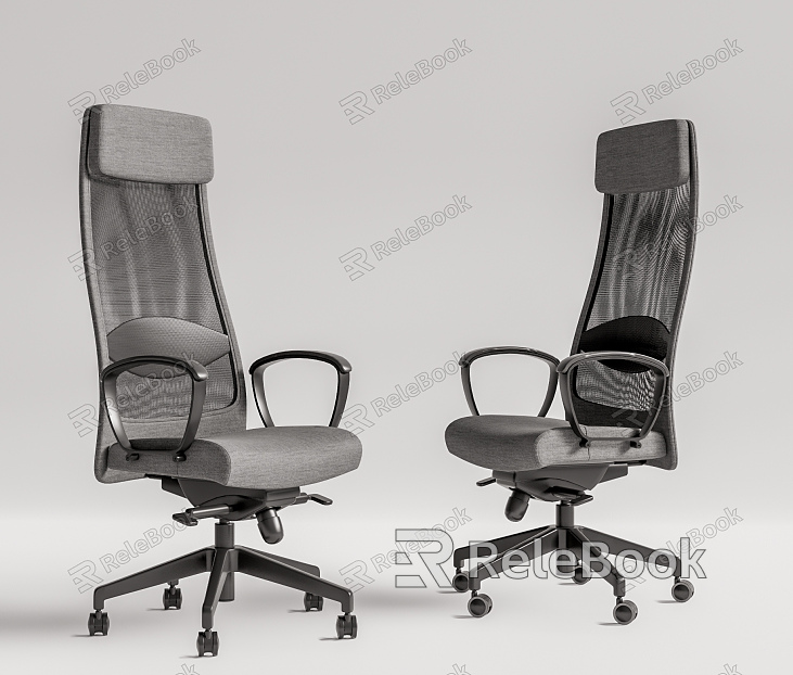 Modern office chair model