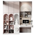 Modern Bookcase Children's Furniture 3d model