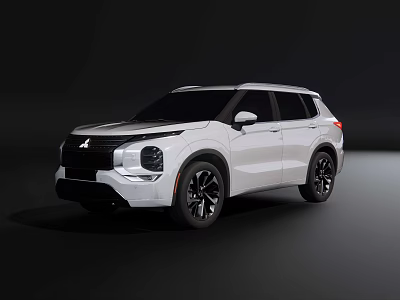 Mitsubishi Outlander Motors 3d model