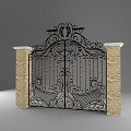 Doors Doors Doors Arches District Doors Iron Doors Metal 3d model