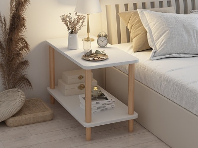 Bedroom Side Shelf Bedside Cabinet model