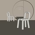 Modern Minimalist Dining Chairs With Curved Design For Elegant Interior Spaces