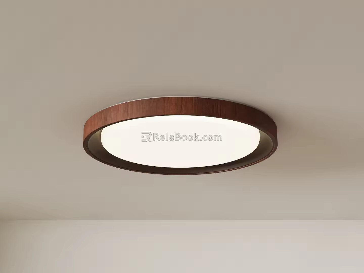 Simple medieval ceiling lamp 3d model