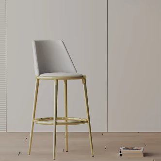 Modern Bar Chair 3d model