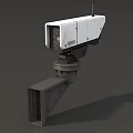 Monitoring simple model camera simple model low face number monitoring camera monitoring equipment infrared camera security monitoring game monitoring 3d model
