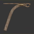 Crossbow Mechanical Crossbow Shift Bow and Arrow Shoot Far Equipment Weapons High-tech Crossbow 3d model