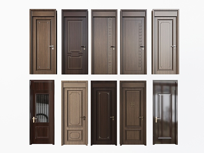 Interior door top door top door room door bedroom door swing door single door kitchen toilet door 3d model