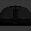 Modern Black Computer Mouse With Ergonomic Design Scroll Wheel And Side Buttons 3d model
