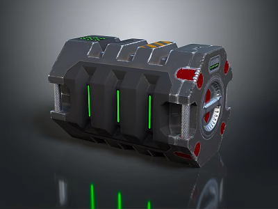 science fiction battery energy battery science fiction energy battery fuel science fiction fuel science fiction fuel cell 3d model